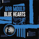 Bob Mould - Blue Hearts [Limited Peak Edition white, black, blue 3-color stripes color vinyl ] rockit-t-shirts.myshopify.com #Indie_Vinyl_Den#