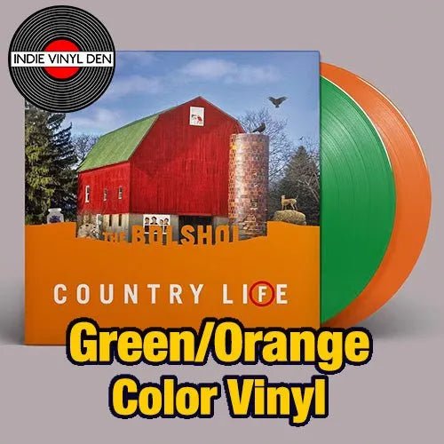 Bolshoi - Country Life - Disco de vinilo de color naranja/verde