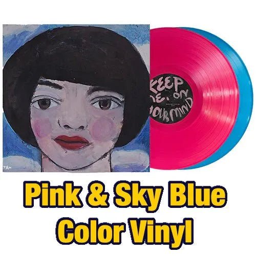 Bonny Light Horseman - Keep Me on Your Mind/See You Free - Disco de vinilo en color rosa y azul cielo 2LP