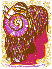 Brian Jonestown Massacre - Agora Cleveland Gig Poster rockit-t-shirts.myshopify.com #Indie_Vinyl_Den#