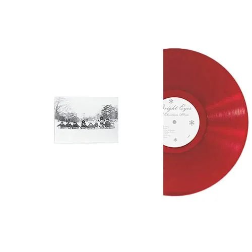 Bright Eyes - A Christmas Album - Red Color Vinyl Record *