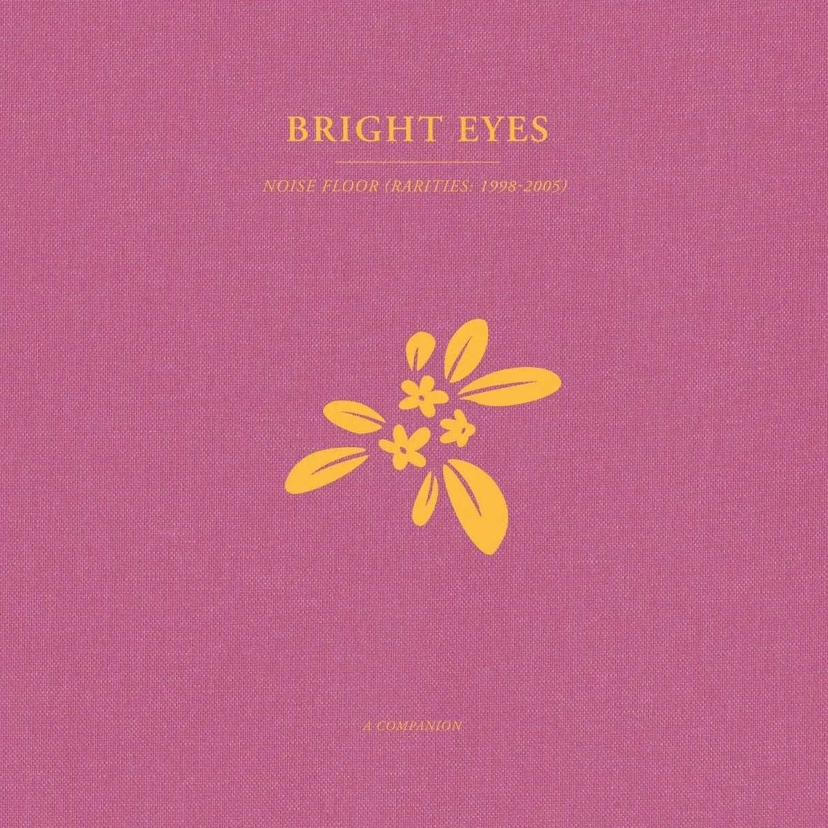 Bright Eyes - Noise Floor: Un compañero - Vinilo opaco color dorado