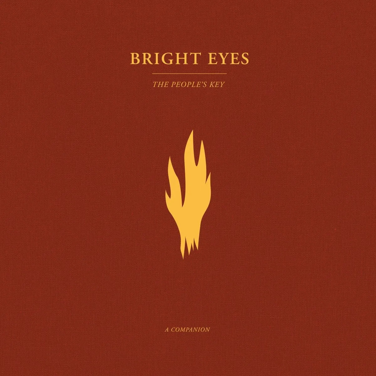 Bright Eyes - The People's Key: A Companion - Opaque Gold Color Vinyl