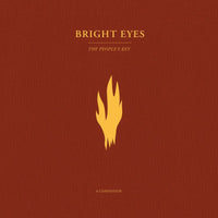 Bright Eyes - The People's Key: A Companion - Opaque Gold Color Vinyl rockit-t-shirts.myshopify.com #Indie_Vinyl_Den#