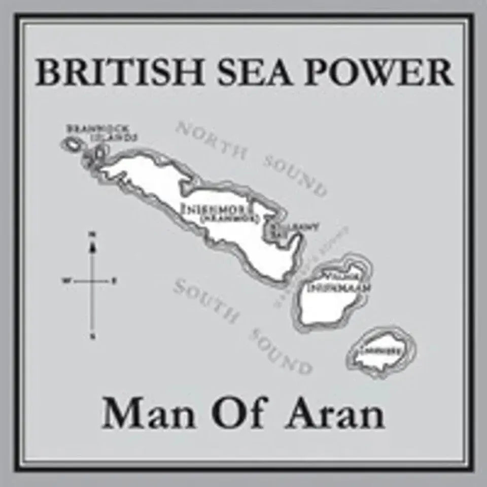 British Sea Power - Man of Aran - Yellow/Blue Color Vinyl
