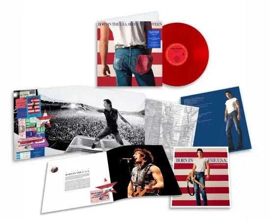 Bruce Springsteen - Born in the USA (40th Anniversary Edition) - Red Color Vinyl Record
