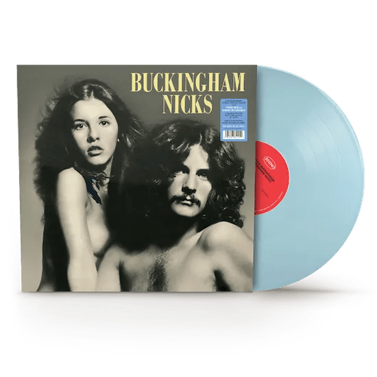 Buckingham / Nicks - Blue Color Vinyl Record rockit-t-shirts.myshopify.com #Indie_Vinyl_Den#