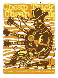 CHEAP TRICK - 2007 Gig Poster rockit-t-shirts.myshopify.com #Indie_Vinyl_Den#