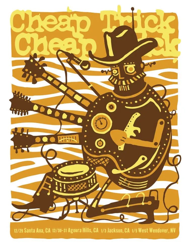 CHEAP TRICK - 2007 Gig Poster