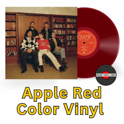 Caamp - Copper Changes - Apple Red Color Vinyl Record rockit-t-shirts.myshopify.com #Indie_Vinyl_Den#