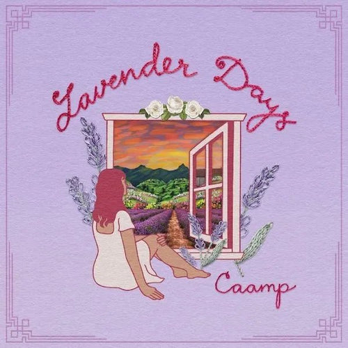 Caamp - Lavender Days - Opaque Baby Pink Color Vinyl Record rockit-t-shirts.myshopify.com #Indie_Vinyl_Den#