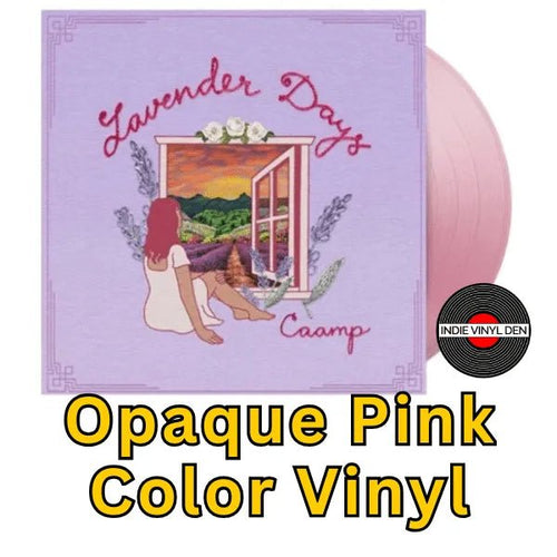 Caamp - Lavender Days - Opaque Baby Pink Color Vinyl Record rockit-t-shirts.myshopify.com #Indie_Vinyl_Den#