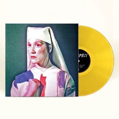 Cate Le Bon - Pompeii - Yellow Color Vinyl Record LP rockit-t-shirts.myshopify.com #Indie_Vinyl_Den#
