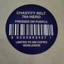 Chastity Belt & 764-Hero - Loaded Painted Red - Opaque Purple 7" Record rockit-t-shirts.myshopify.com #Indie_Vinyl_Den#