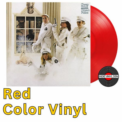 Cheap Trick - Dream Police - Red Color Vinyl Record 180g Import - Indie Vinyl Den
