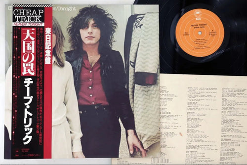 Cheap Trick - Heaven Tonight - Japanese Vintage Vinyl rockit-t-shirts.myshopify.com #Indie_Vinyl_Den#
