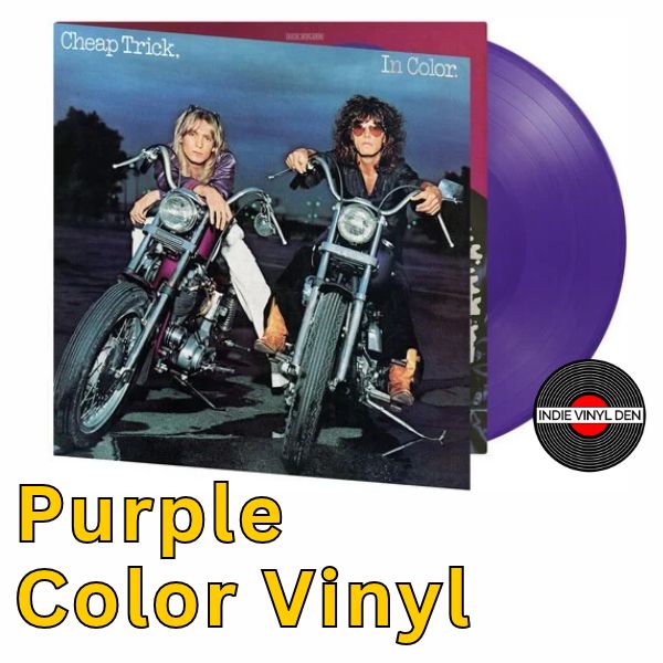Cheap Trick - In Color - Purple Color Vinyl Record 180g Import