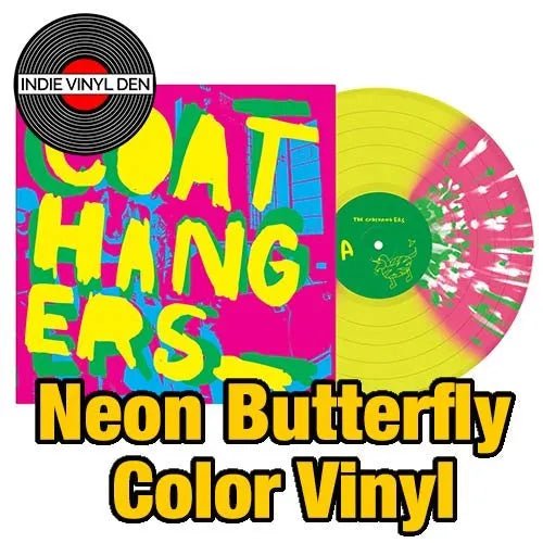 Coathangers The, The Coathangers (Deluxe Edition) - Neon Butterfly Color Vinyl Record rockit-t-shirts.myshopify.com #Indie_Vinyl_Den#