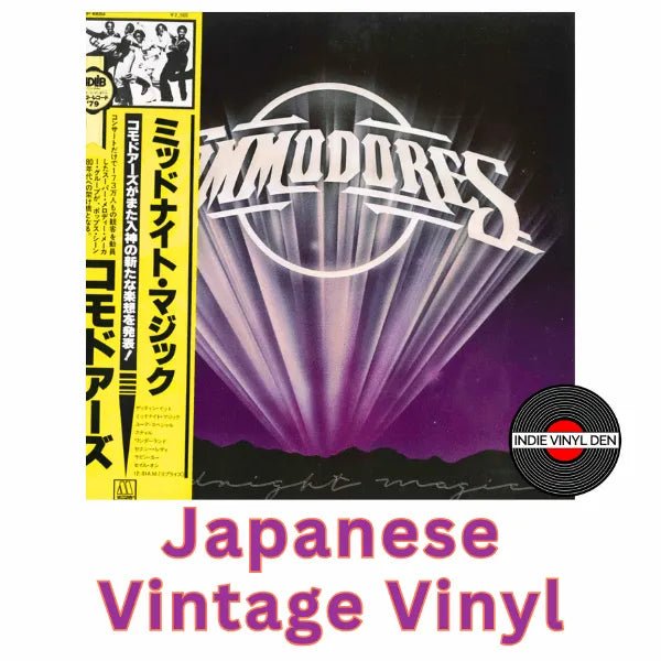Commodores - Midnight Magic - Japanese Vintage Vinyl