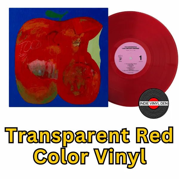 Convenience, The - Like Cartoon Vampires - Transparent Red Vinyl Record rockit-t-shirts.myshopify.com #Indie_Vinyl_Den#