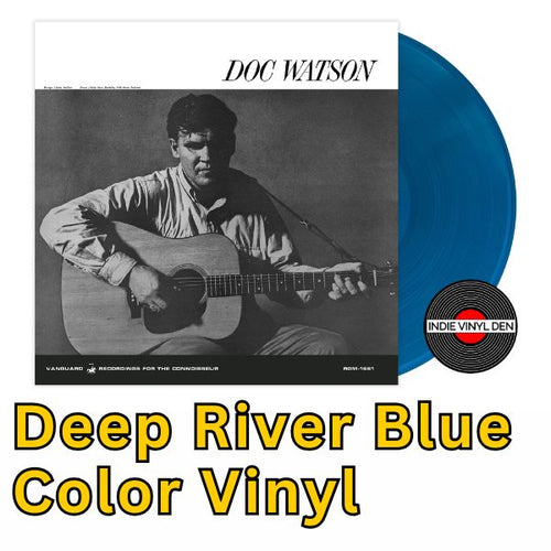 Doc Watson - Doc Watson - Deep River Blue Color Vinyl Record
