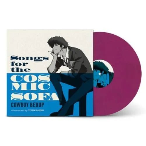 Cowboy Bebop: Songs from the Cosmic Sofa - Seatbelts - Pink and dark blue marbled color vinyl