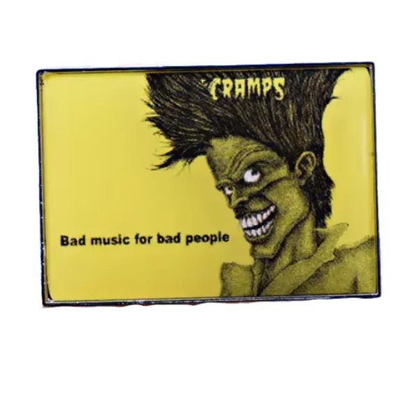 Cramps Bad Music - Enamel Pin