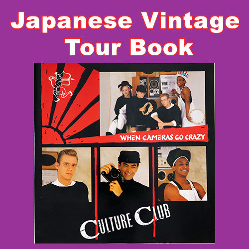 Culture Club 1983 When Cameras Go Crazy - Japanese Vintage Concert Tour Book