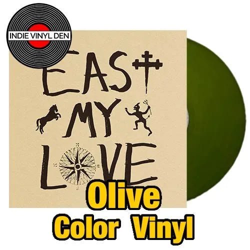 Current Joys - East My Love - Olive Color Vinyl Record