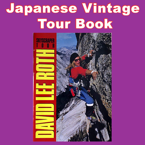 David Lee Roth 1988 Tour - Japanese Vintage Concert Tour Book
