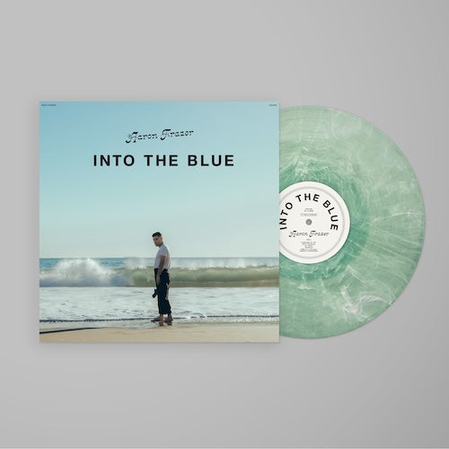 Aaron Frazer - Into The Blue - Frosted Coke Bottle Clear Color Vinyl Record