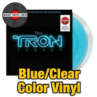 Daft Punk - TRON Legacy Soundtrack - Blue/Clear Color Vinyl Record rockit-t-shirts.myshopify.com #Indie_Vinyl_Den#