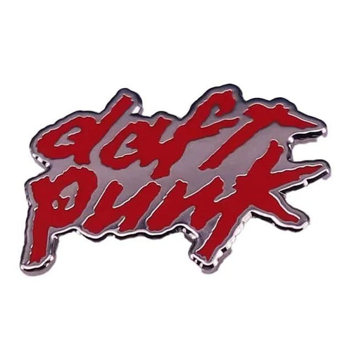 Daft Punk Logo Enamel Pin rockit-t-shirts.myshopify.com #Indie_Vinyl_Den#