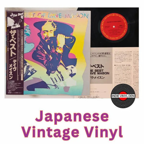 Dave Mason - Best Of Dave Mason- Japanese Vintage Vinyl rockit-t-shirts.myshopify.com #Indie_Vinyl_Den#