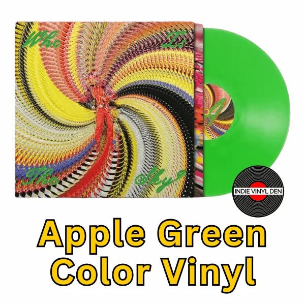 David Byrne - Who Is The Sky? - Apple Green Color Vinyl Record