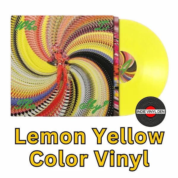 David Byrne - Who Is The Sky? - Lemon Yellow Color Vinyl Record w/BONUS