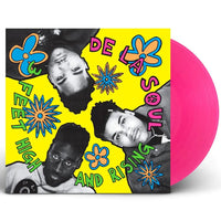 De La Soul - 3 Feet High And Rising - Magenta Color Vinyl 180g rockit-t-shirts.myshopify.com #Indie_Vinyl_Den#