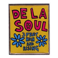 De La Soul - Enamel Pin rockit-t-shirts.myshopify.com #Indie_Vinyl_Den#