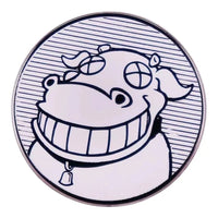 Dead Milkman Cow Enamel Pin rockit-t-shirts.myshopify.com #Indie_Vinyl_Den#