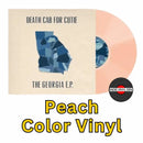 Death Cab for Cutie - The Georgia EP - Peach Color Vinyl Record rockit-t-shirts.myshopify.com #Indie_Vinyl_Den#