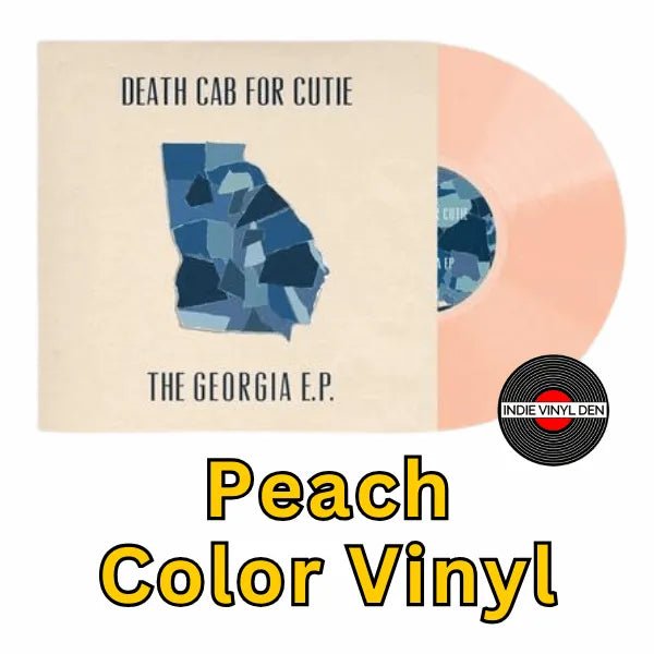 Death Cab for Cutie - The Georgia EP - Peach Color Vinyl Record
