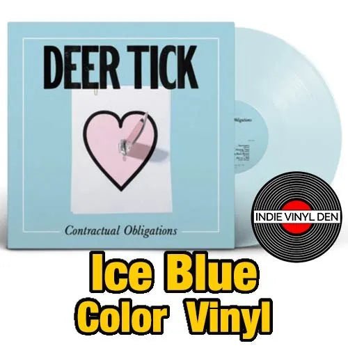 Deer Tick - Contractual Obligations - Ice Blue Color Vinyl Record *