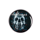 Deftones Skull Round - Enamel Pin rockit-t-shirts.myshopify.com #Indie_Vinyl_Den#
