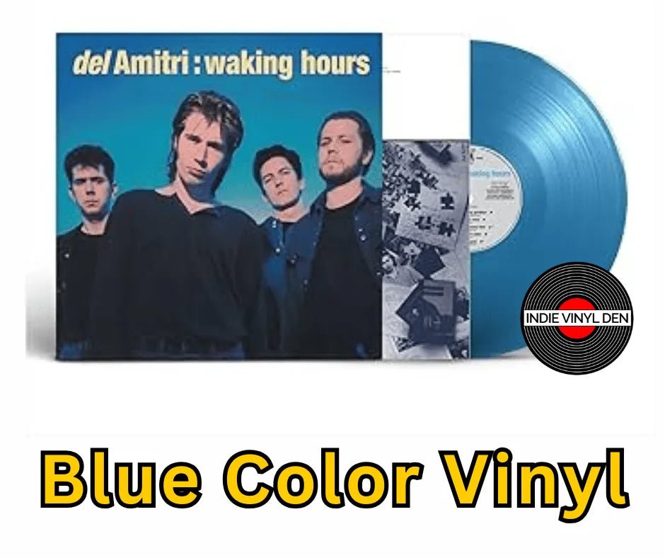 Del Amitri - Waking Hours - Blue Color Vinyl Record
