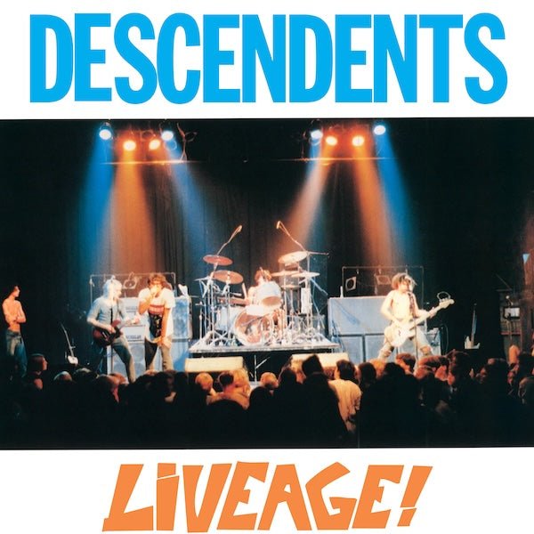 Descendents - Liveage!  - Transparent Orange Color Vinyl Record