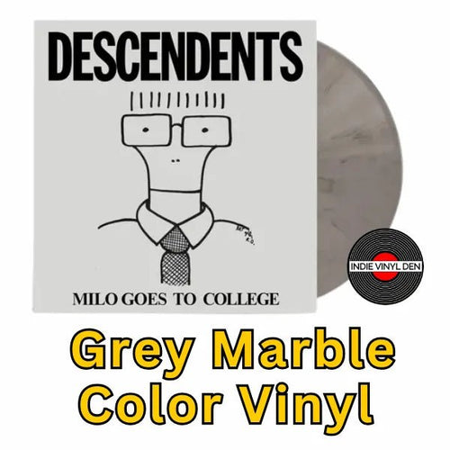 Descendents - Milo Goes To College -Grey Marble Vinyl Record rockit-t-shirts.myshopify.com #Indie_Vinyl_Den#