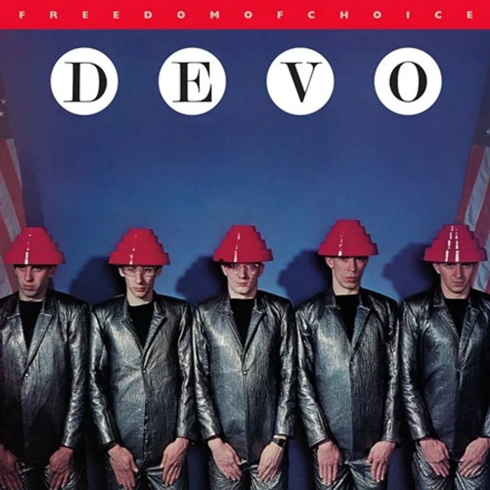 Devo - Freedom of Choice - White Color Vinyl rockit-t-shirts.myshopify.com #Indie_Vinyl_Den#