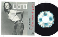 Diana Ross - Upside Down - Japanese Vintage 7" Vinyl Single rockit-t-shirts.myshopify.com #Indie_Vinyl_Den#