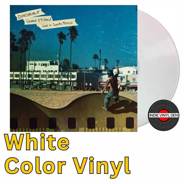 Dinosaur Jr. - Guess I'll Crawl (Live In Santa Monica) - White Color Vinyl Record