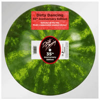 Dirty Dancing Soundtrack - Various Artists - Watermelon Picture Disc rockit-t-shirts.myshopify.com #Indie_Vinyl_Den#
